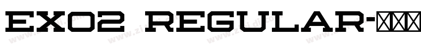 exo2 regular字体转换